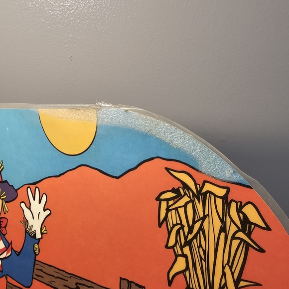 Vintage 1991 Halloween Pumpkin/Scarecrow Reversible Placemats Set of 5 - Picture 9 of 11